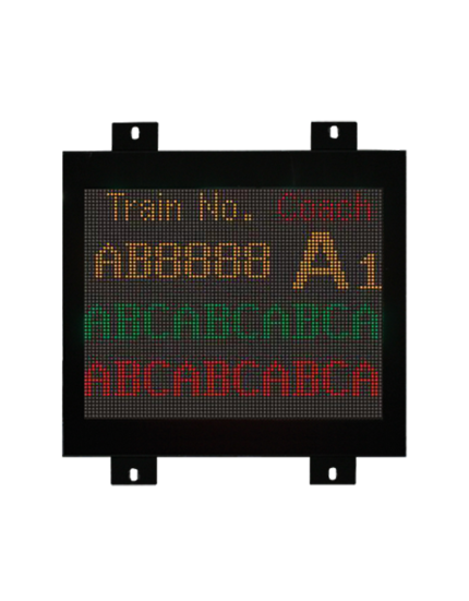 On-board Destination LED Display (Side)