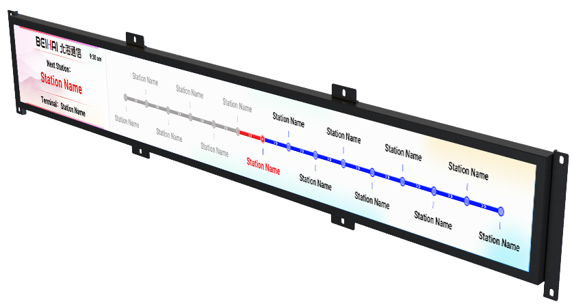 48'' Dynamic Route Map Display